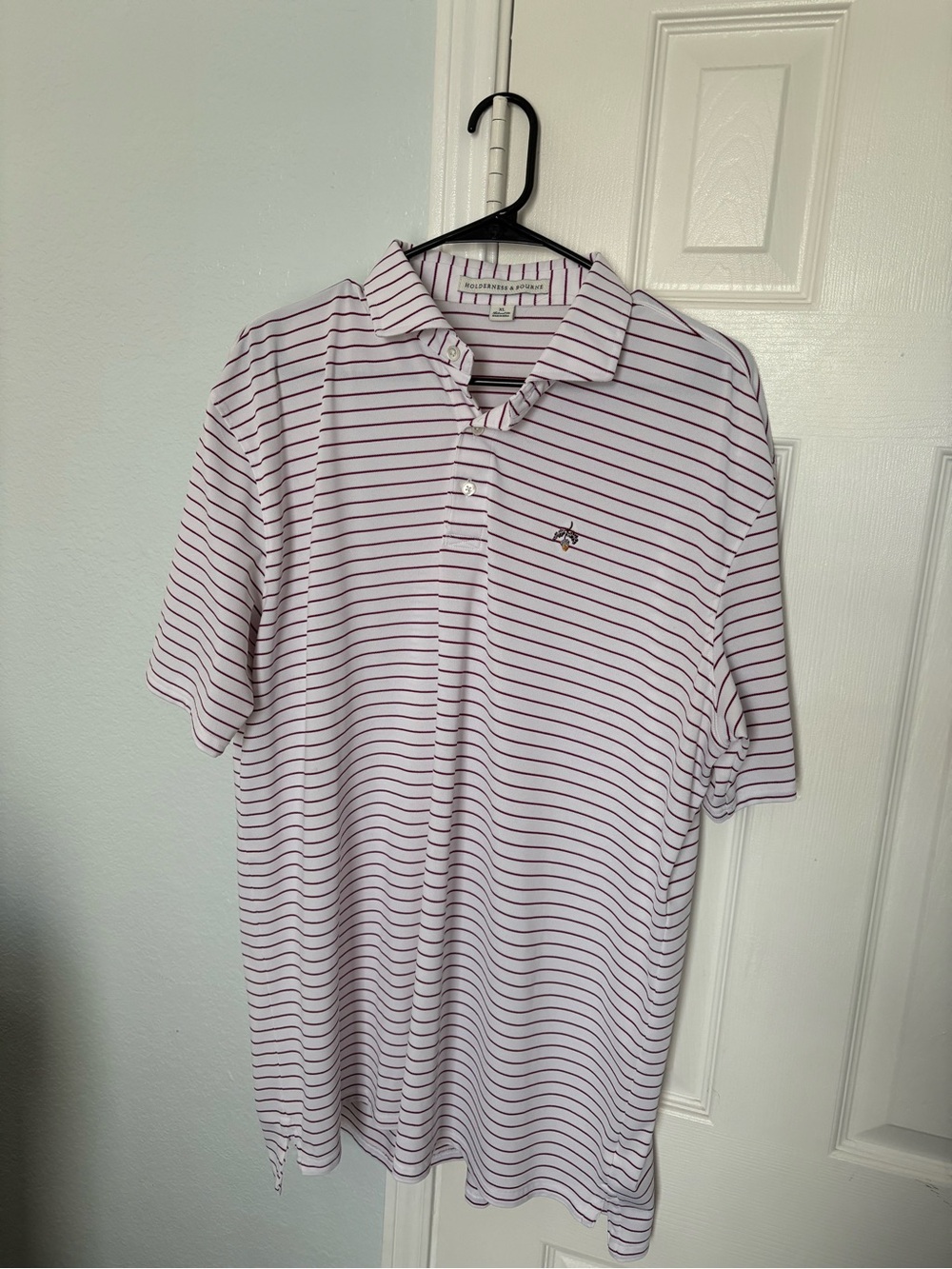 Bluejack National Golf Club Men’s XL Striped Golf Polo